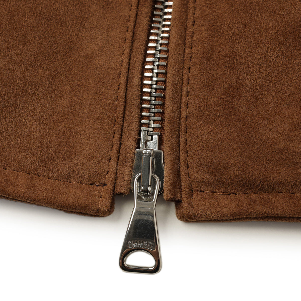 【菅原靴店別注仕様】エンメティ / LIONEL SPECIAL LAMB SUEDE スペシャルレザー / ラムスエード / シングルライダース / LIGHT CASTAGNA ブラウン