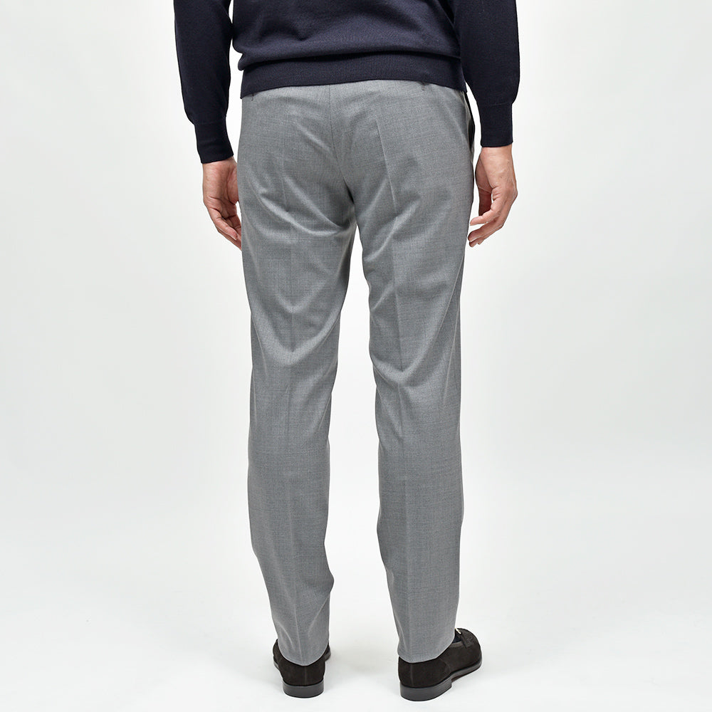 PT TORINO(ピーティー トリノ) ウォッシャブルライトテクノウール ストレッチ サージ ノープリーツドレスパンツ SLIM FIT/VD06