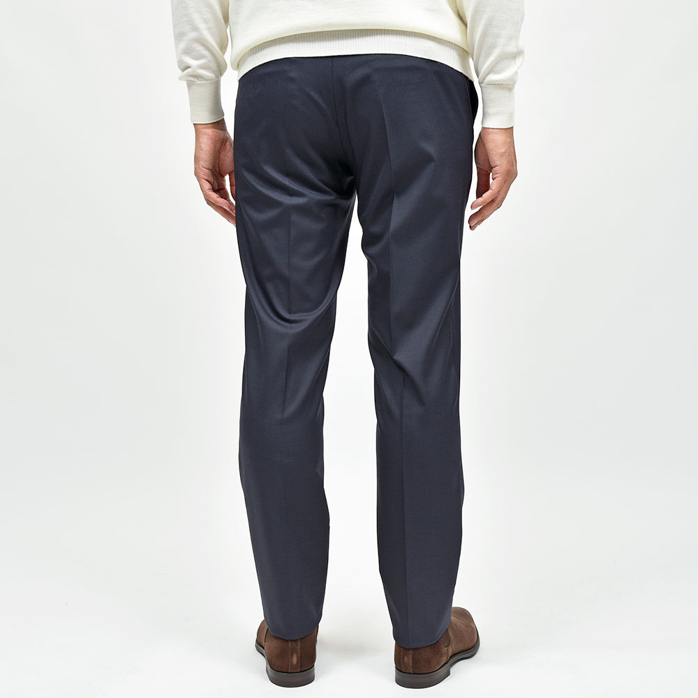 PT TORINO(ピーティー トリノ) ウォッシャブルライトテクノウール ストレッチ サージ ノープリーツドレスパンツ SLIM FIT/VD06