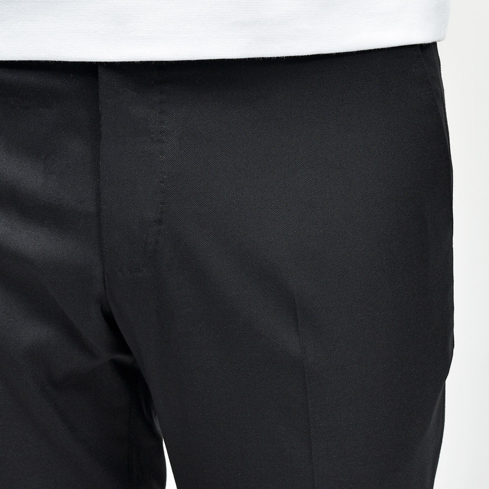 PT TORINO(ピーティー トリノ) ウォッシャブルライトテクノウール ストレッチ サージ ノープリーツドレスパンツ SLIM FIT/VD06