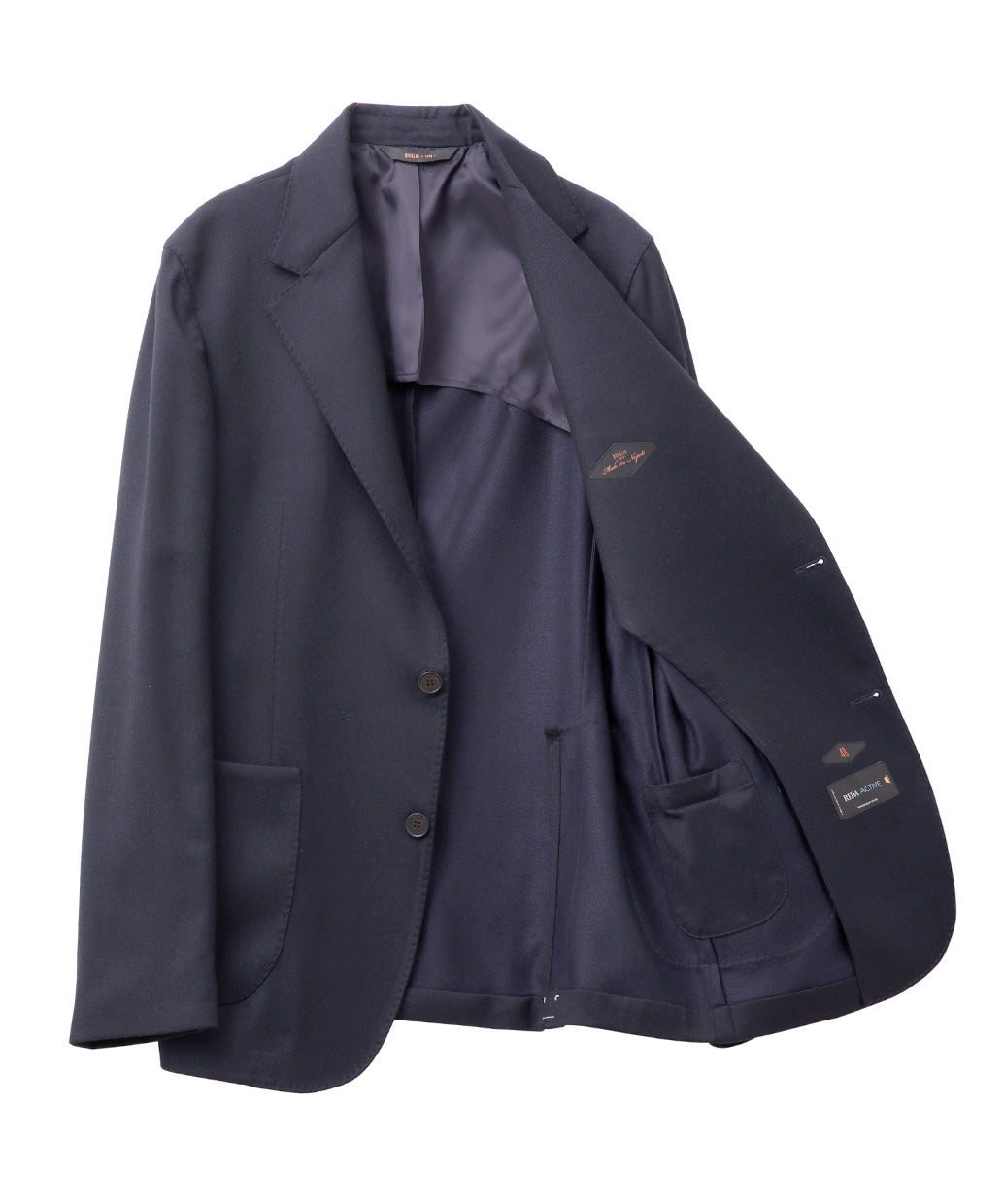 BRIGLIA 1949 DYQUEM REDA ACTIVE ウール シングル ジャケット(Setup 可能モデル)