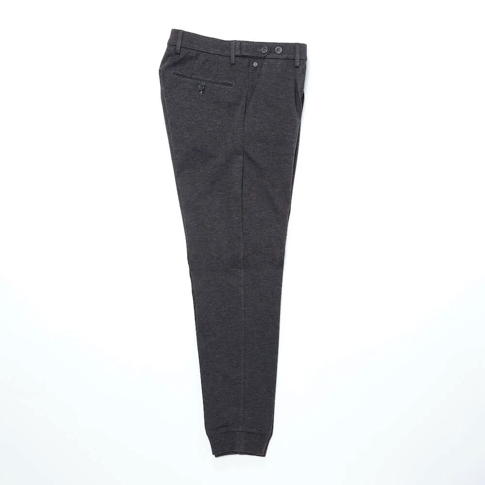ジーティーアー / EASY CARE JERSEY 1プリーツ 裾リブ パンツ(Waist Comfort Band)/GIORGINO 27950