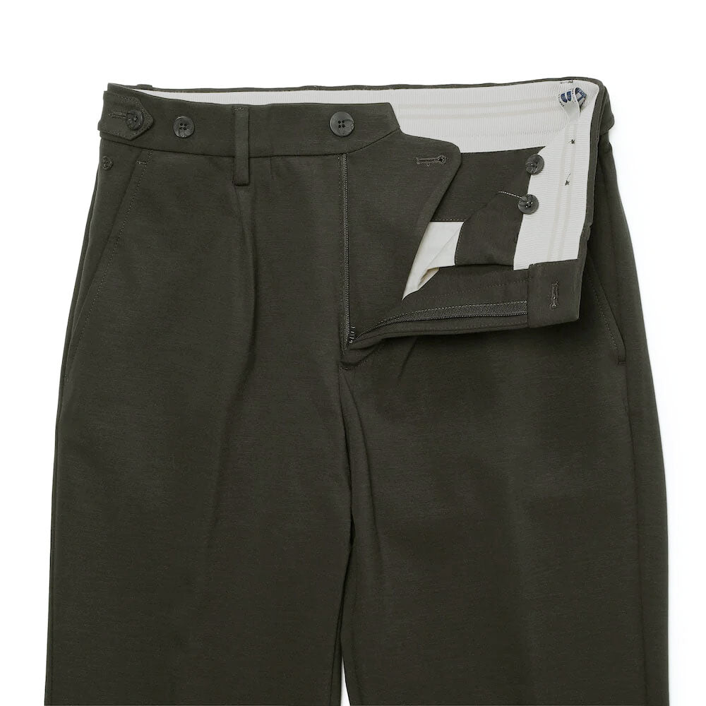 ジーティーアー / EASY CARE JERSEY 1プリーツ 裾リブ パンツ(Waist Comfort Band)/GIORGINO 27950