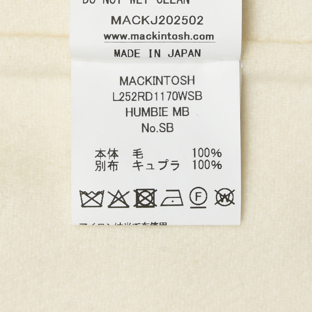 MACKINTOSH(マッキントッシュ) HUMBIE MB ダブルフェイスウールコート