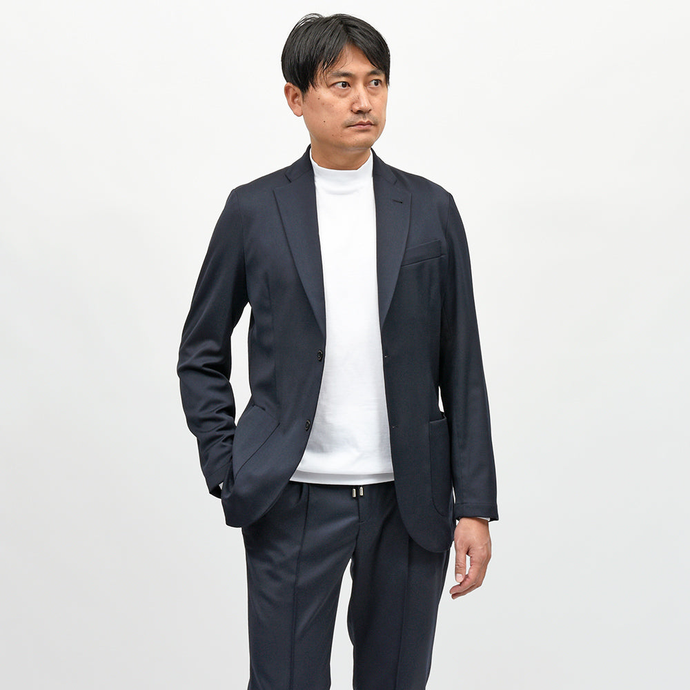giabsarchivio(ジャブスアルキヴィオ) STROZZI/L GOLD テクノウール セットアップ対応 シングルジャケット A5654
