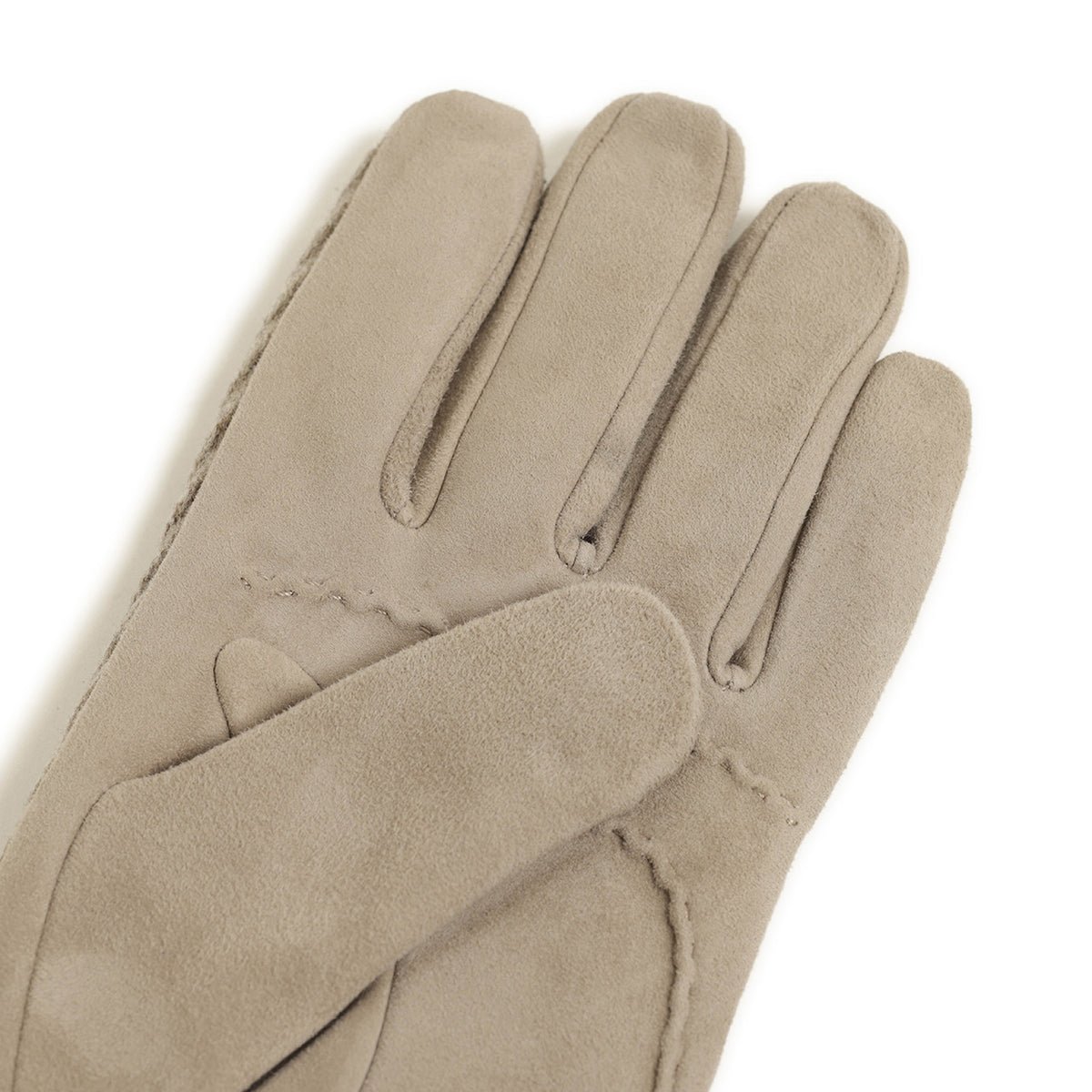 ガーラ グローブス / スエード ナッパ レザー カシミヤ ウール シルク グローブ / U402-TSCA041 / トープ
