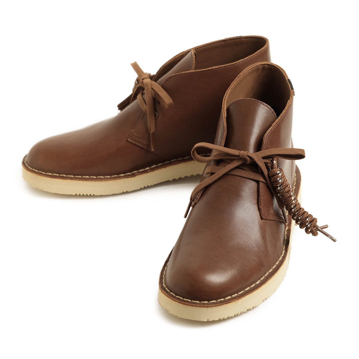 クラークス / ゴアテックス ブーツ / Desert BT GTX / 防水 ゴアテックス レザー ミドルカット レースアップ デザートブーツ/ ブラウン