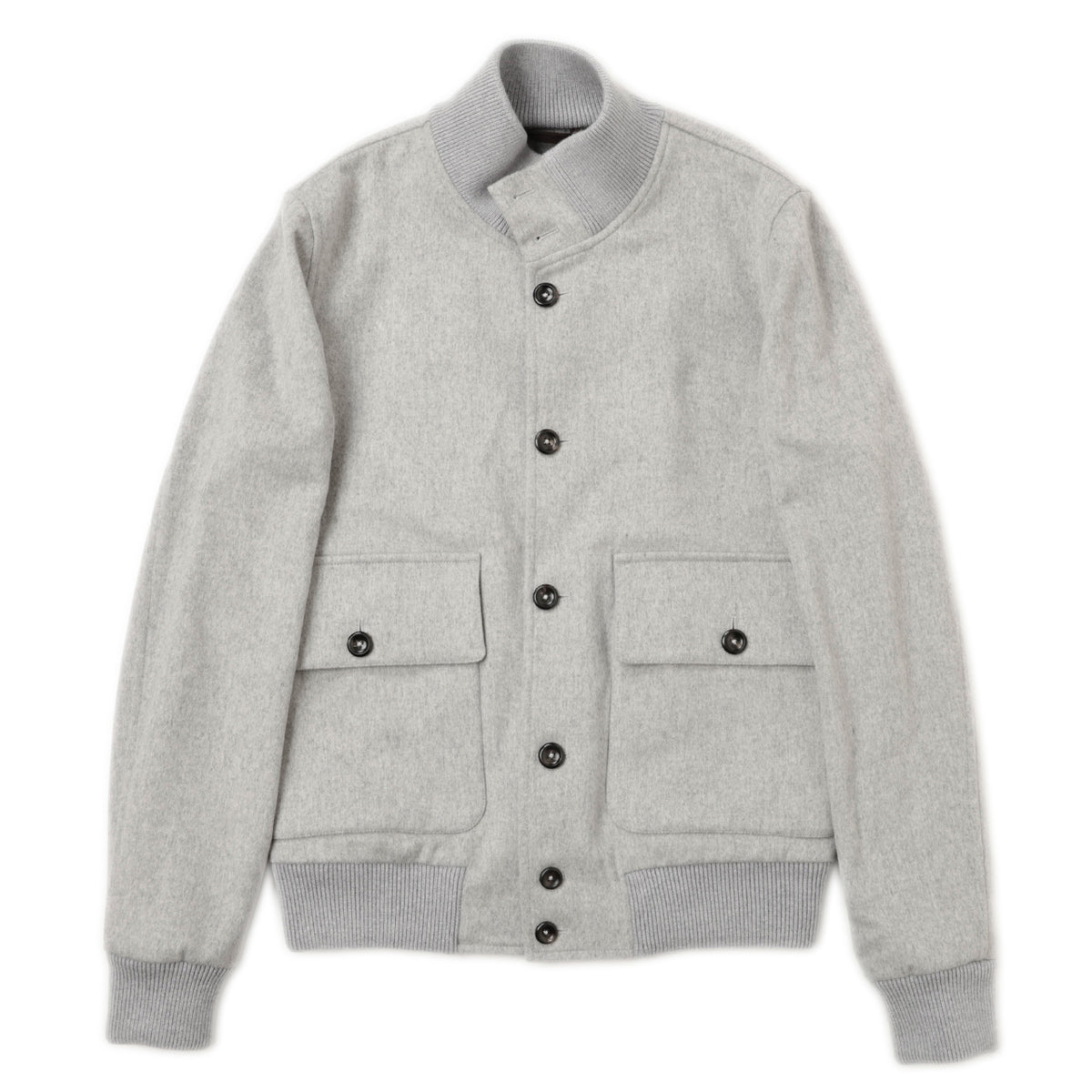 ルイジビアンキ / ウール ショート バルスターブルゾン / 撥水 / 57505 / SARTORIA / グレー
