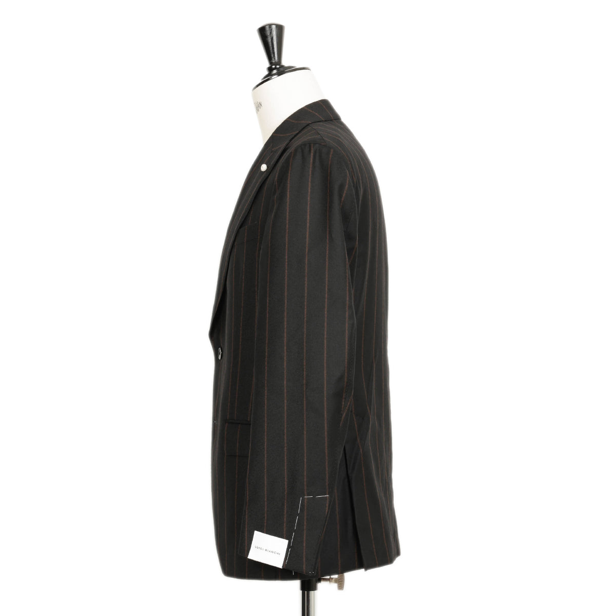 ルイジビアンキ / 2B シングル スーツ / SARTORIA / 53534 / ブラック×ブラウン