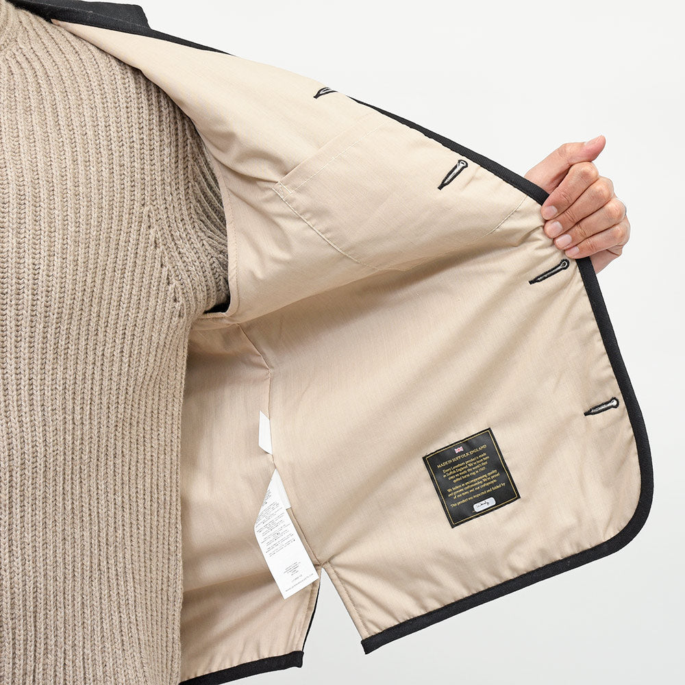 LAVENHAM(ラベンハム) BLACK EDITION Wool Button Front Gilet ウール ボタンフロントジレ