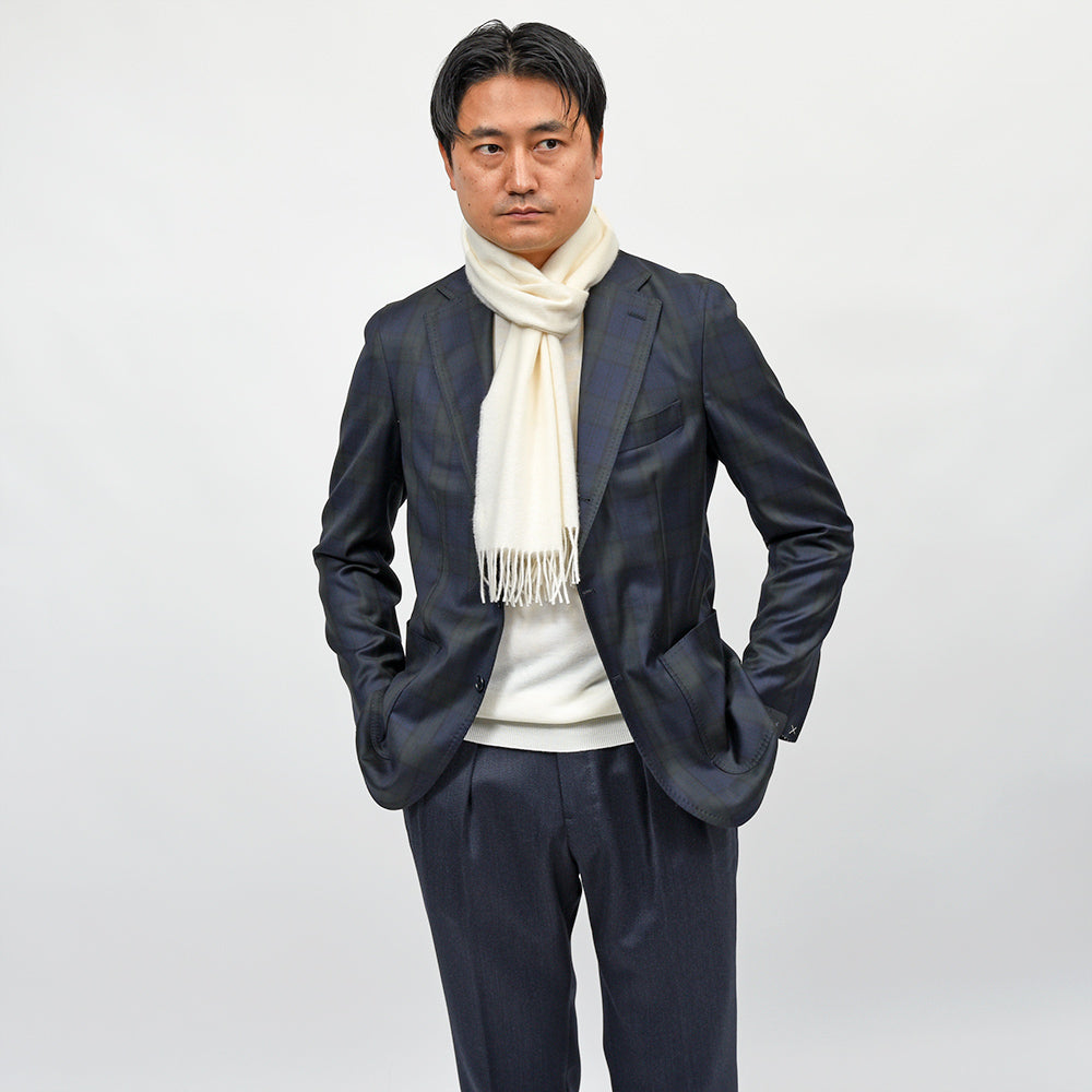 Johnstons of Elgin(ジョンストンズ オブ エルガン) カシミヤ 小判 マフラー 25×180 WA000016