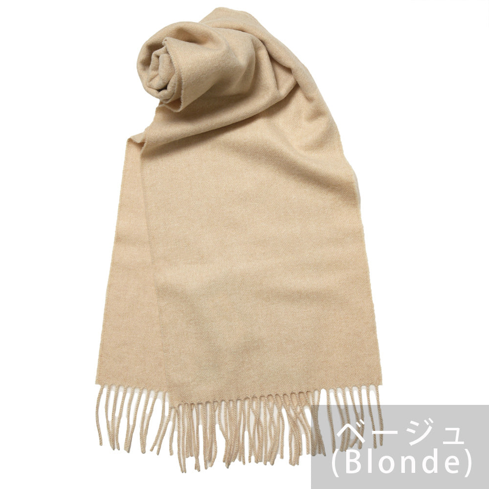 Johnstons of Elgin(ジョンストンズ オブ エルガン) カシミヤ 小判 マフラー 25×180 WA000016