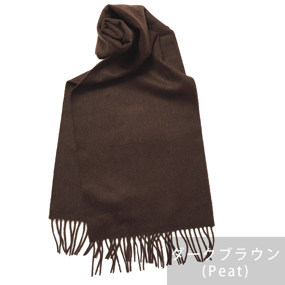 Johnstons of Elgin(ジョンストンズ オブ エルガン) カシミヤ 小判 マフラー 25×180 WA000016