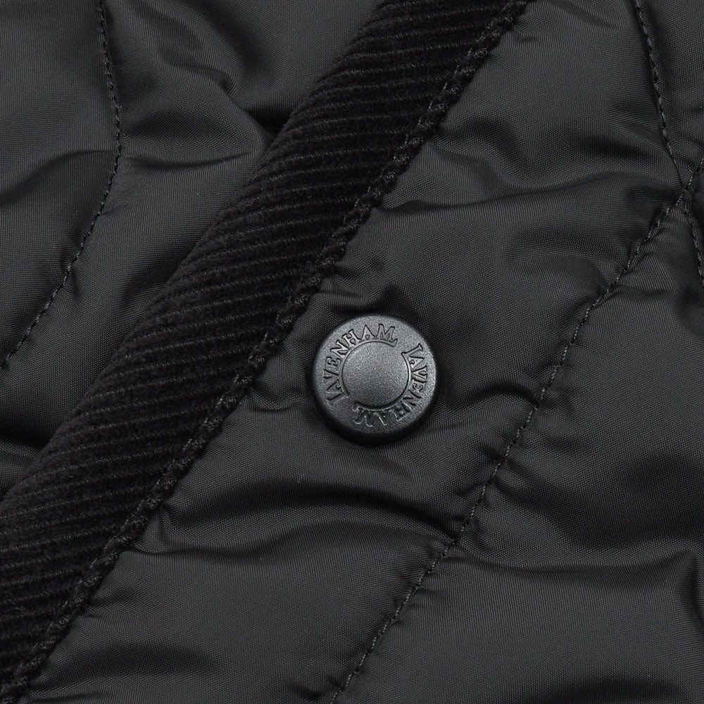 LAVENHAM(ラベンハム) QUILT LINER JACKET ノーカラー キルティングジャケット