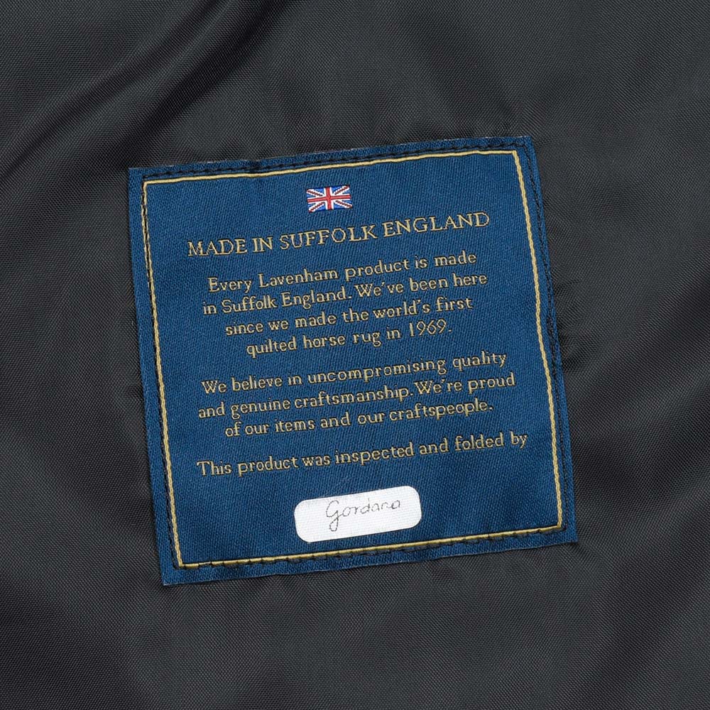 LAVENHAM(ラベンハム) QUILT LINER JACKET ノーカラー キルティングジャケット