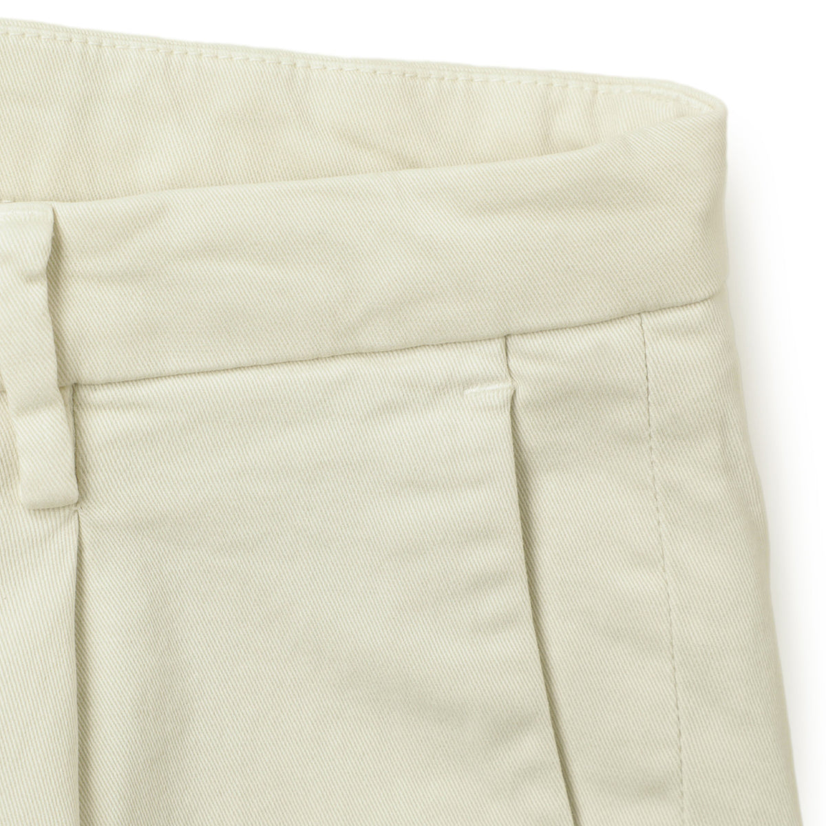 ブリリア 1949 / スラックスパンツ / ワンプリーツ コットン ストレッチ / SLIM FIT / 5207-07008 / アイボリー