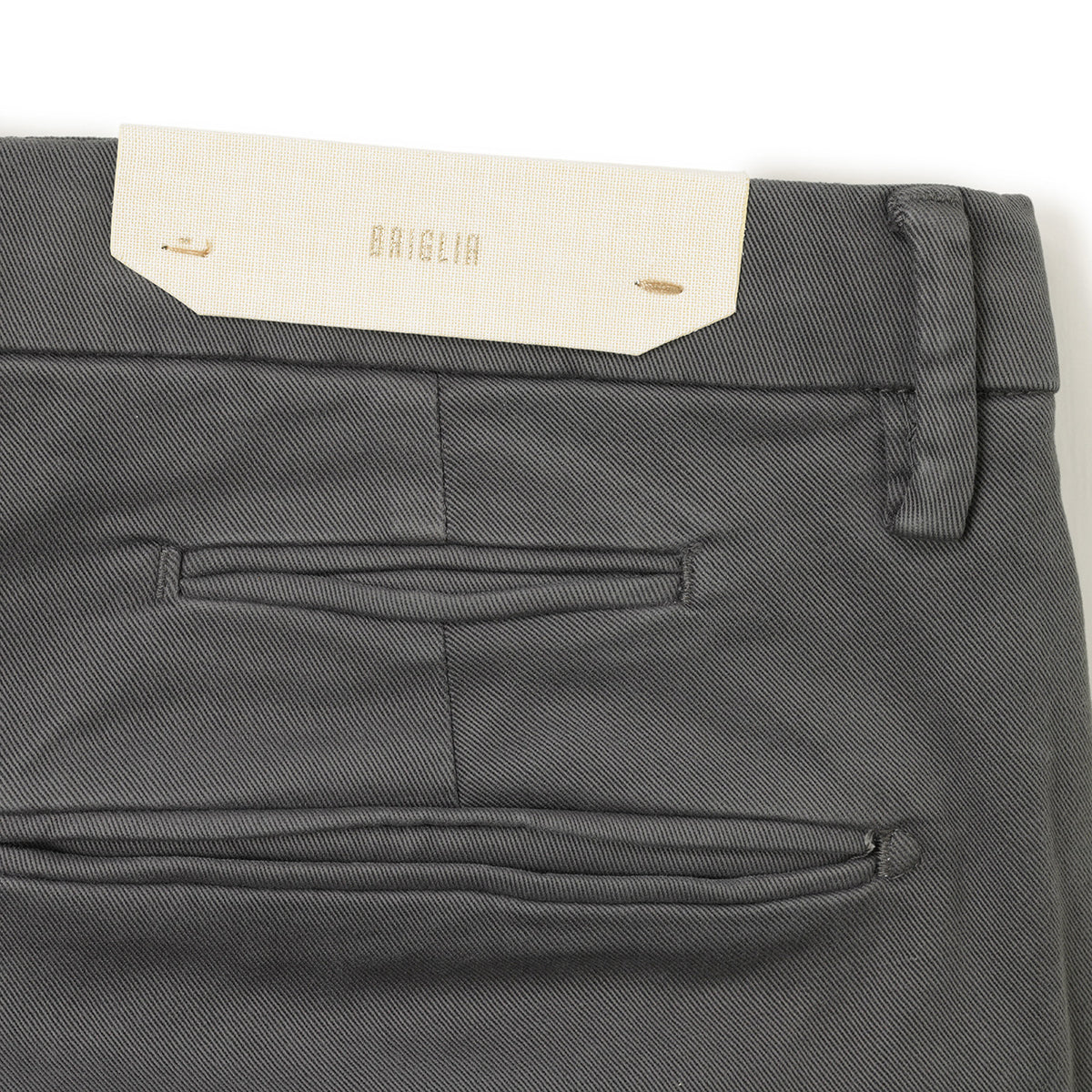 ブリリア 1949 / スラックスパンツ / ワンプリーツ コットン ストレッチ / SLIM FIT / 5207-07008 / グレー