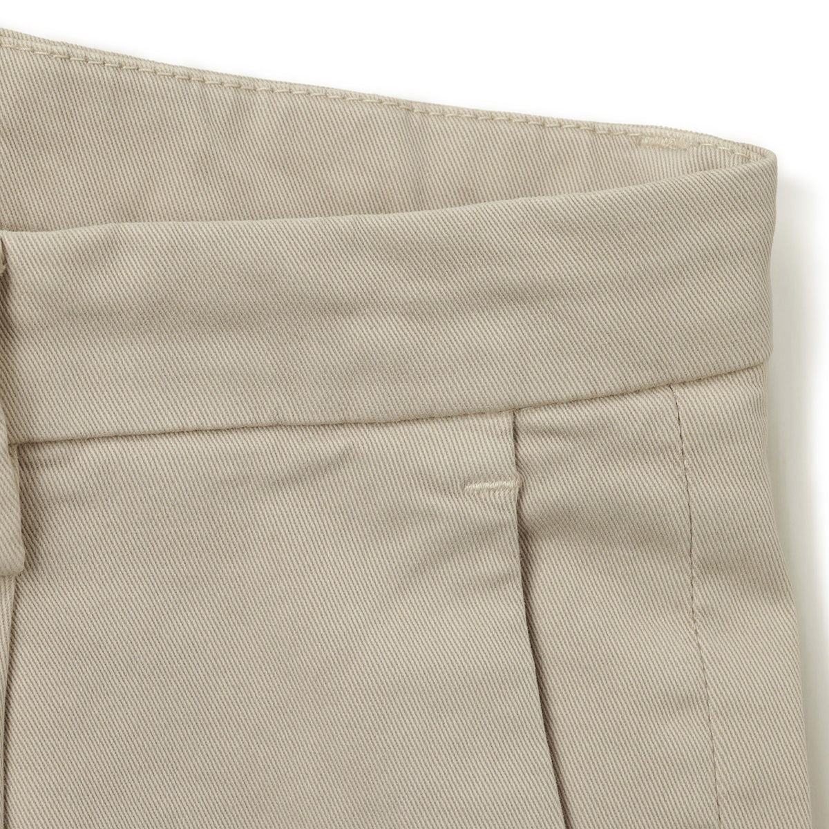 ブリリア 1949 / スラックスパンツ / ワンプリーツ コットン ストレッチ / SLIM FIT / 5207-07008 / ベージュ