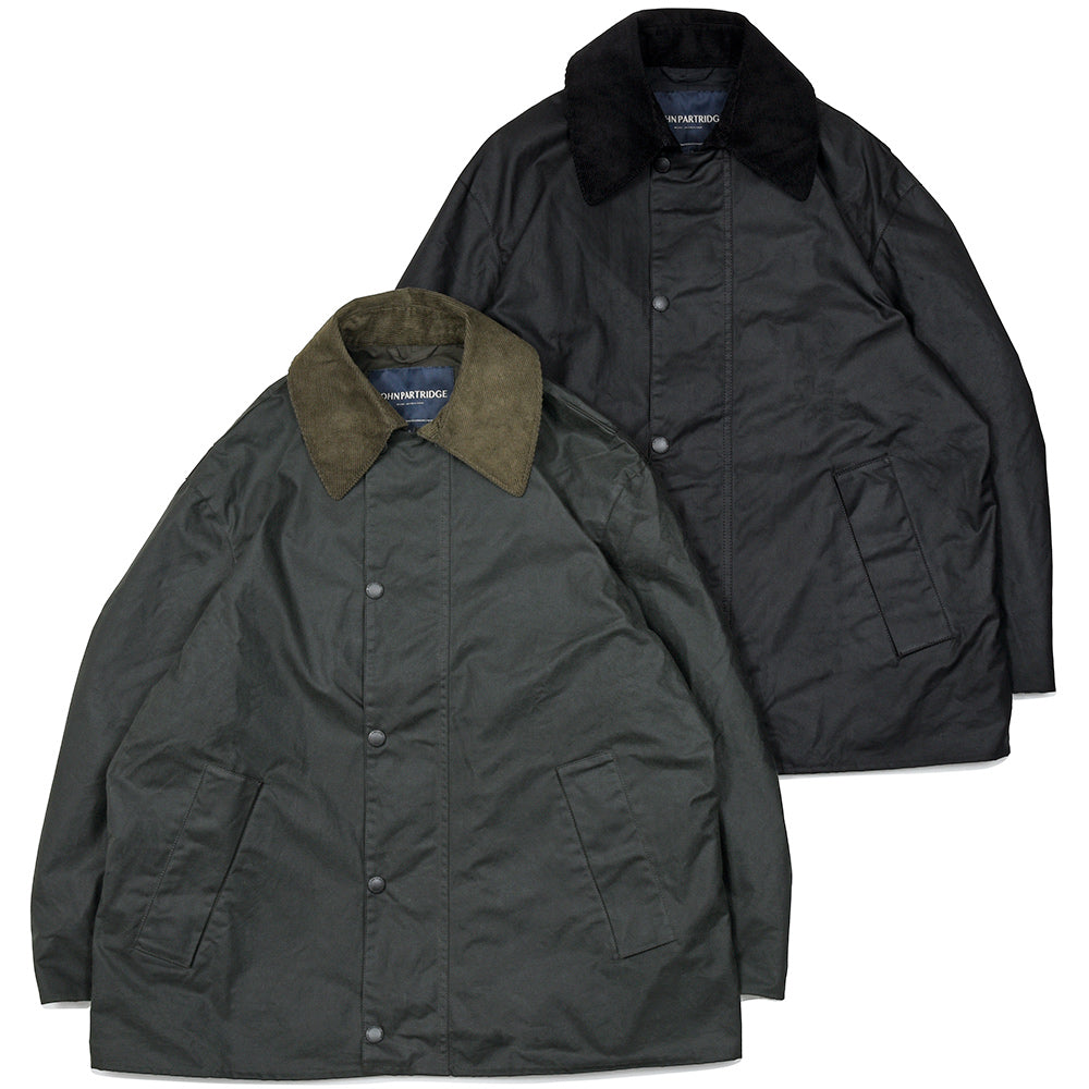 JOHN PARTRIDGE(ジョンパートリッジ) 6oz OVERSIZED COVERALL JACKET ワックスドコットン カバーオールジャケット