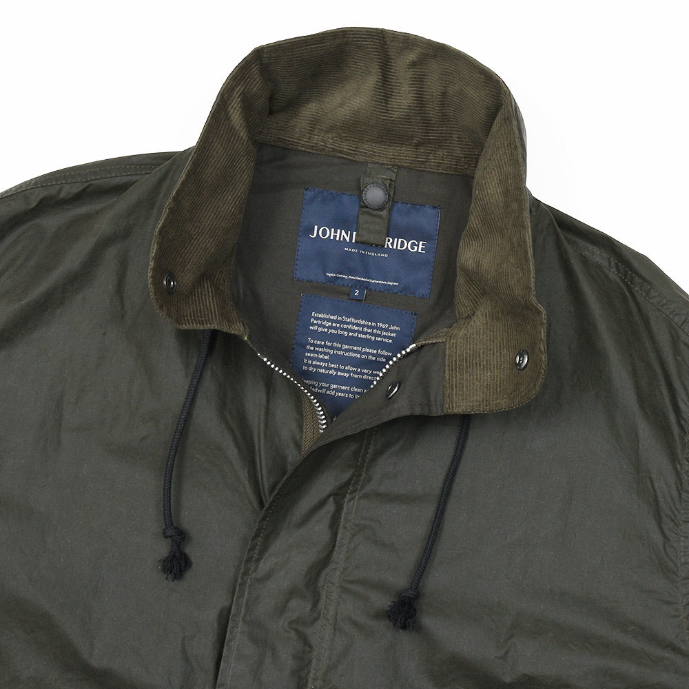 JOHN PARTRIDGE(ジョンパートリッジ) 4oz Wax FIELD PARKA ワックスドコットン フィールドパーカ