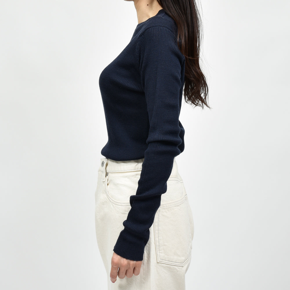 JOHN SMEDLEY(ジョンスメドレー)NOLAH クルーネックリブニット