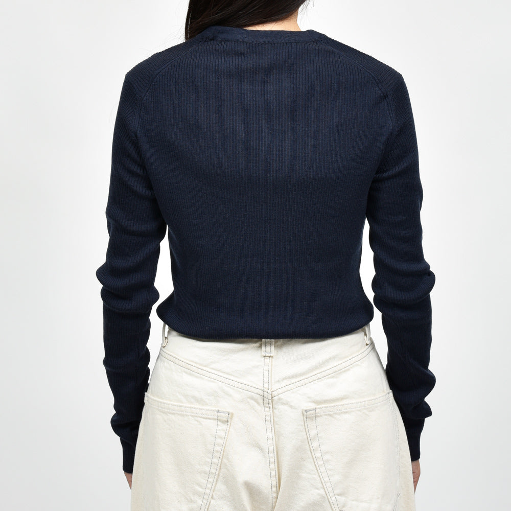 JOHN SMEDLEY(ジョンスメドレー)NOLAH クルーネックリブニット