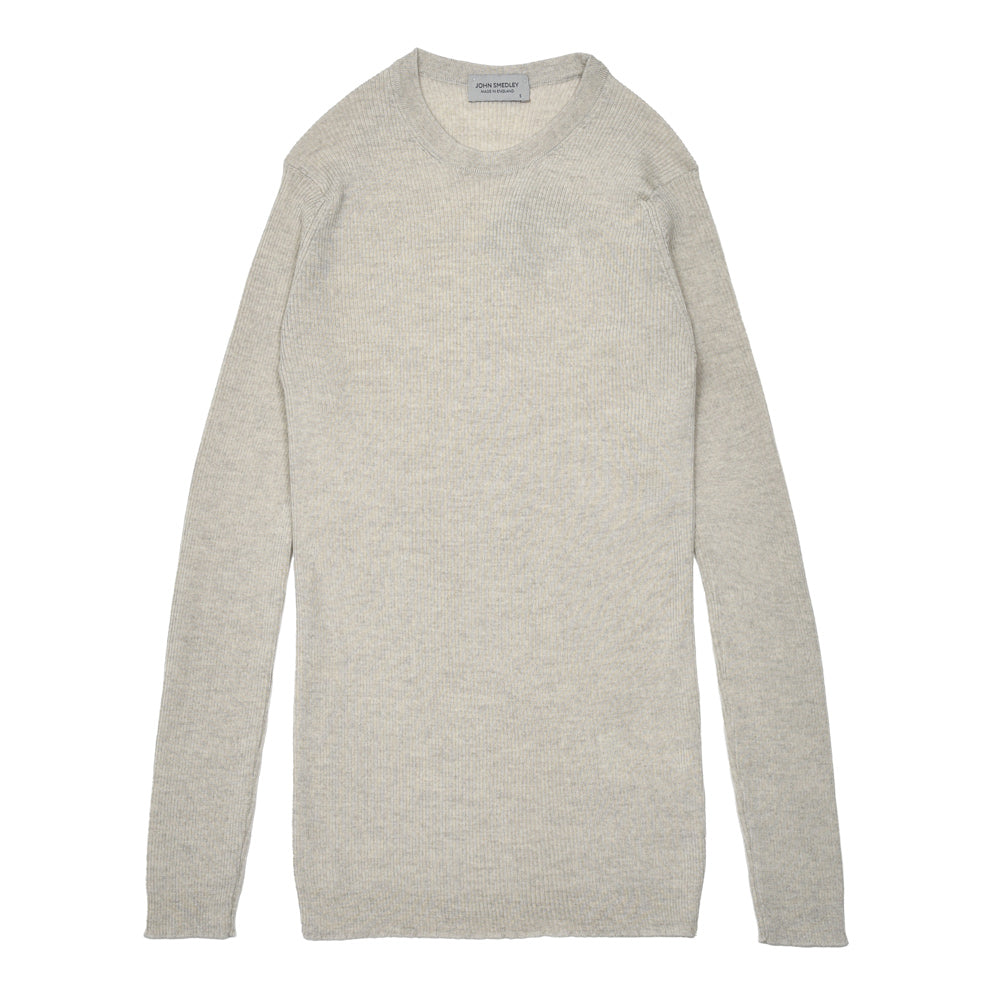 JOHN SMEDLEY(ジョンスメドレー)NOLAH クルーネックリブニット