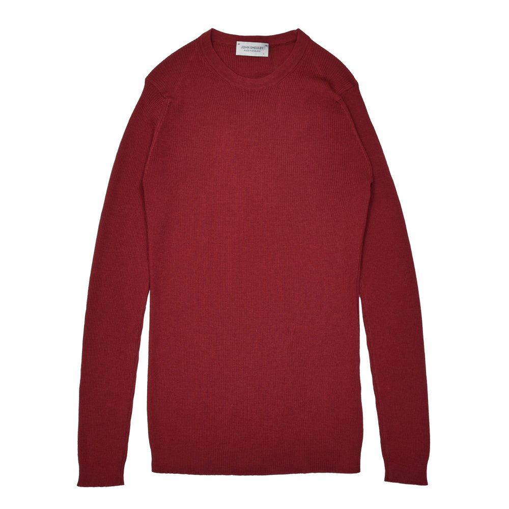 JOHN SMEDLEY(ジョンスメドレー)NOLAH クルーネックリブニット