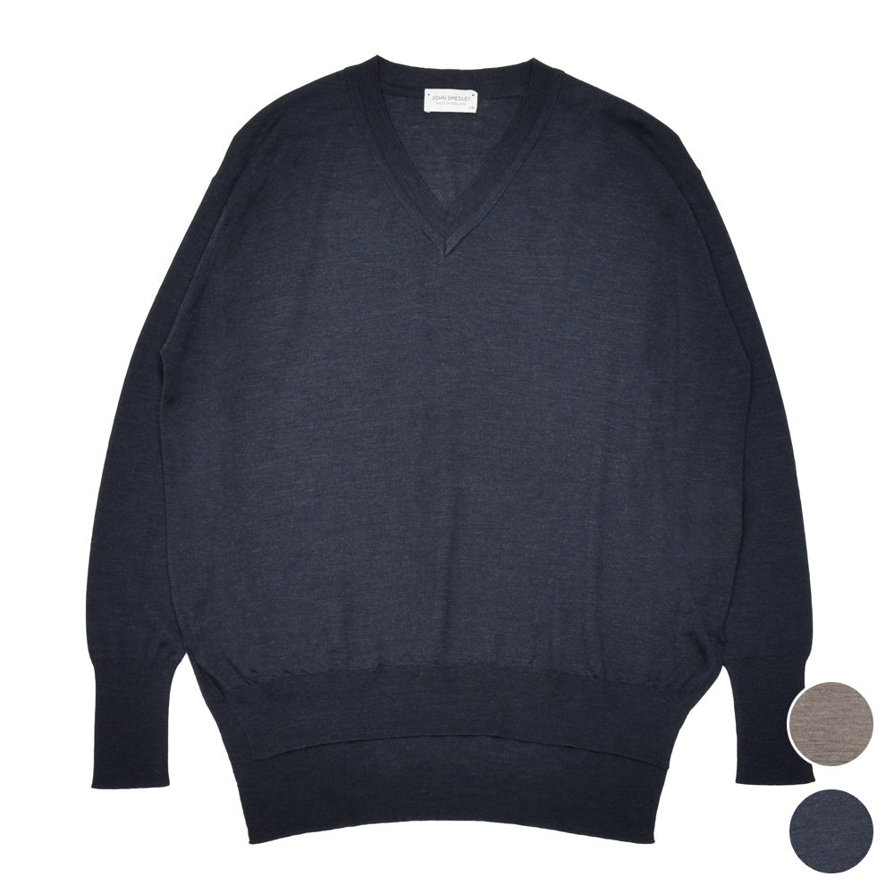 JOHN SMEDLEY(ジョンスメドレー) WHARTON Vネックニット