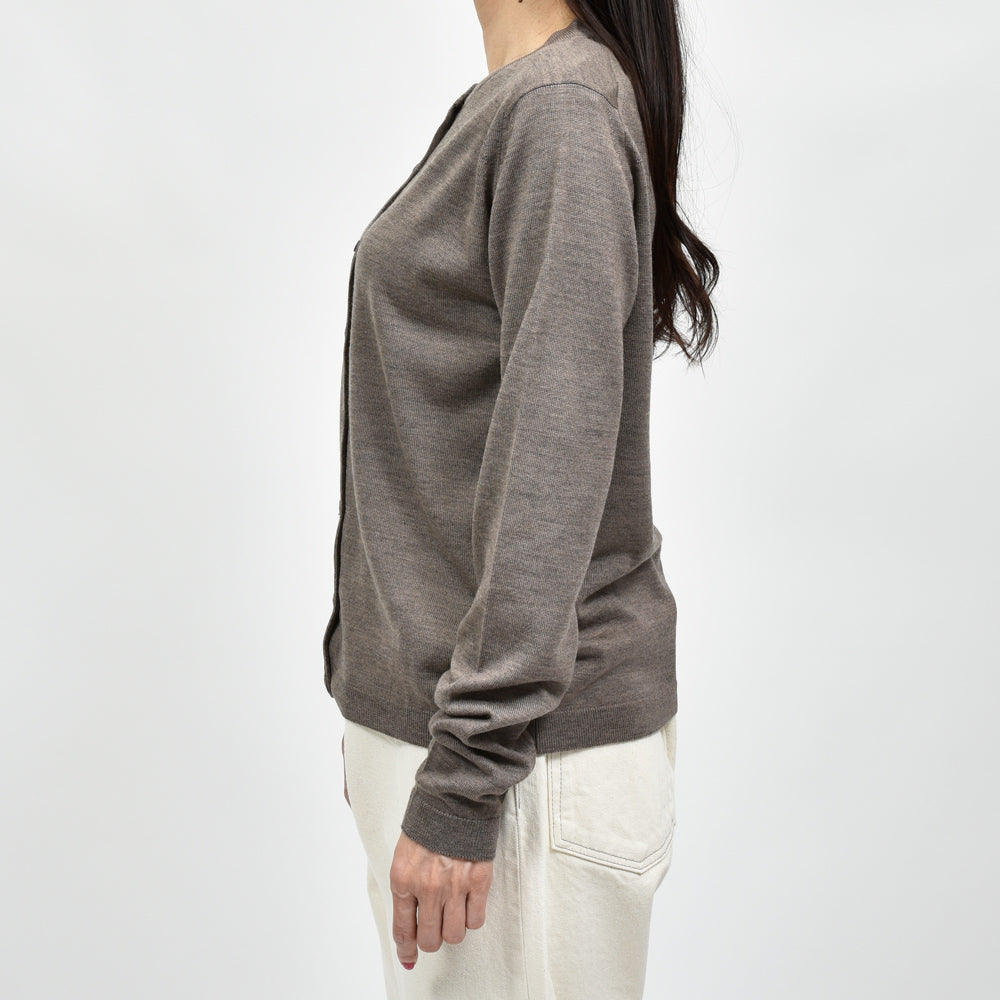 JOHN SMEDLEY(ジョンスメドレー)WILLA クルーネックニットカーディガン
