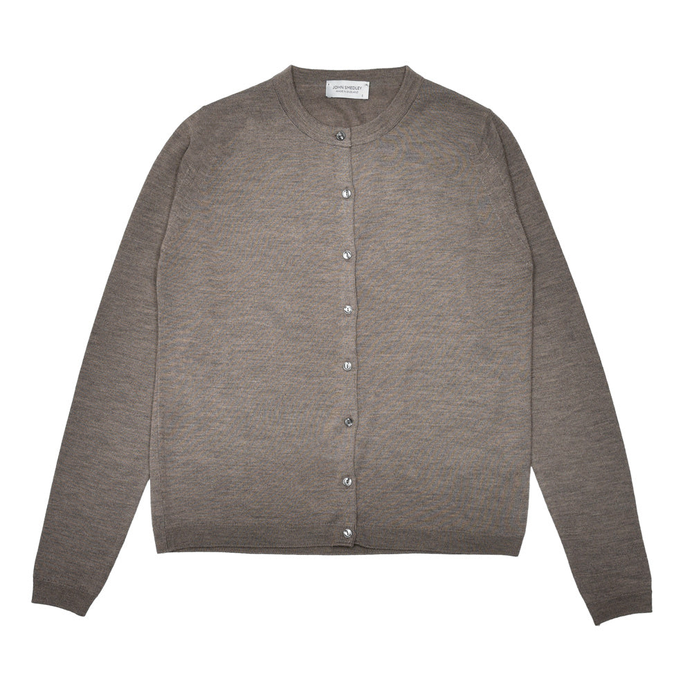 JOHN SMEDLEY(ジョンスメドレー)WILLA クルーネックニットカーディガン