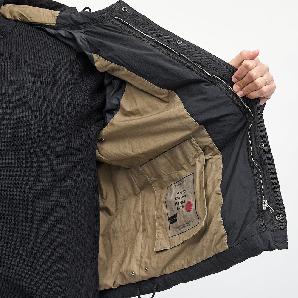 Ten c(テンシー) ARTIC DOWN PARKA ナイロン ヘビーフライトジャケット ダウンジャケット