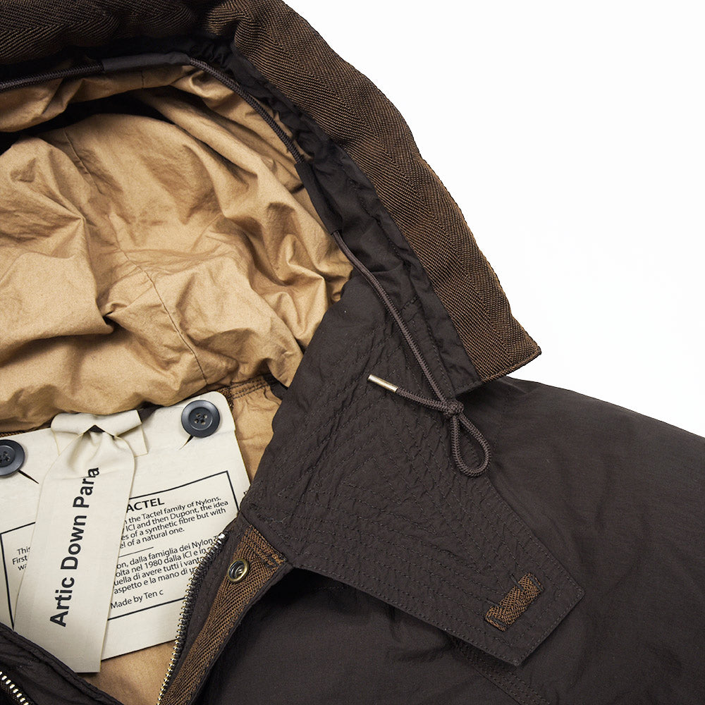 Ten c(テンシー) ARTIC DOWN PARKA ナイロン ヘビーフライトジャケット ダウンジャケット
