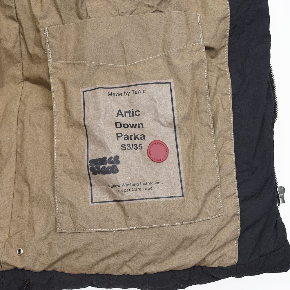 Ten c(テンシー) ARTIC DOWN PARKA ナイロン ヘビーフライトジャケット ダウンジャケット