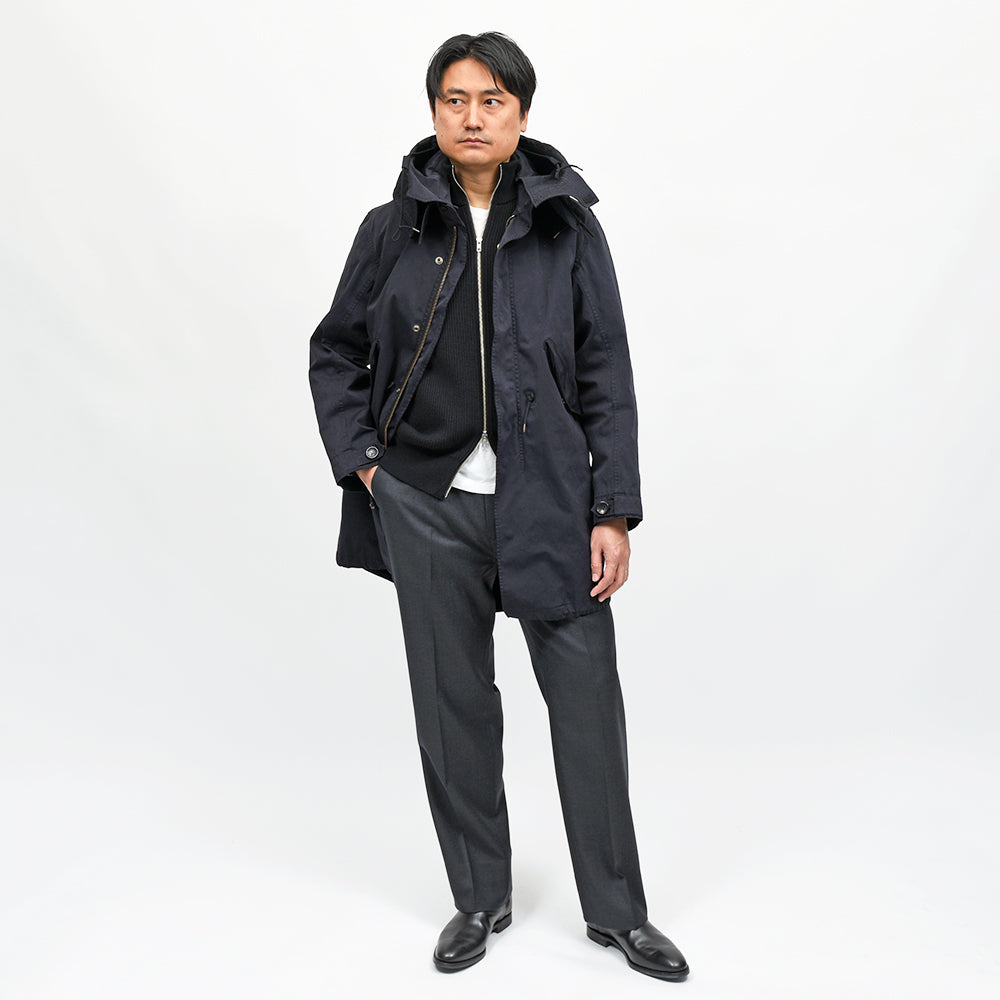 Ten c(テンシー) PARKA ポリエステル ナイロン モッズコート