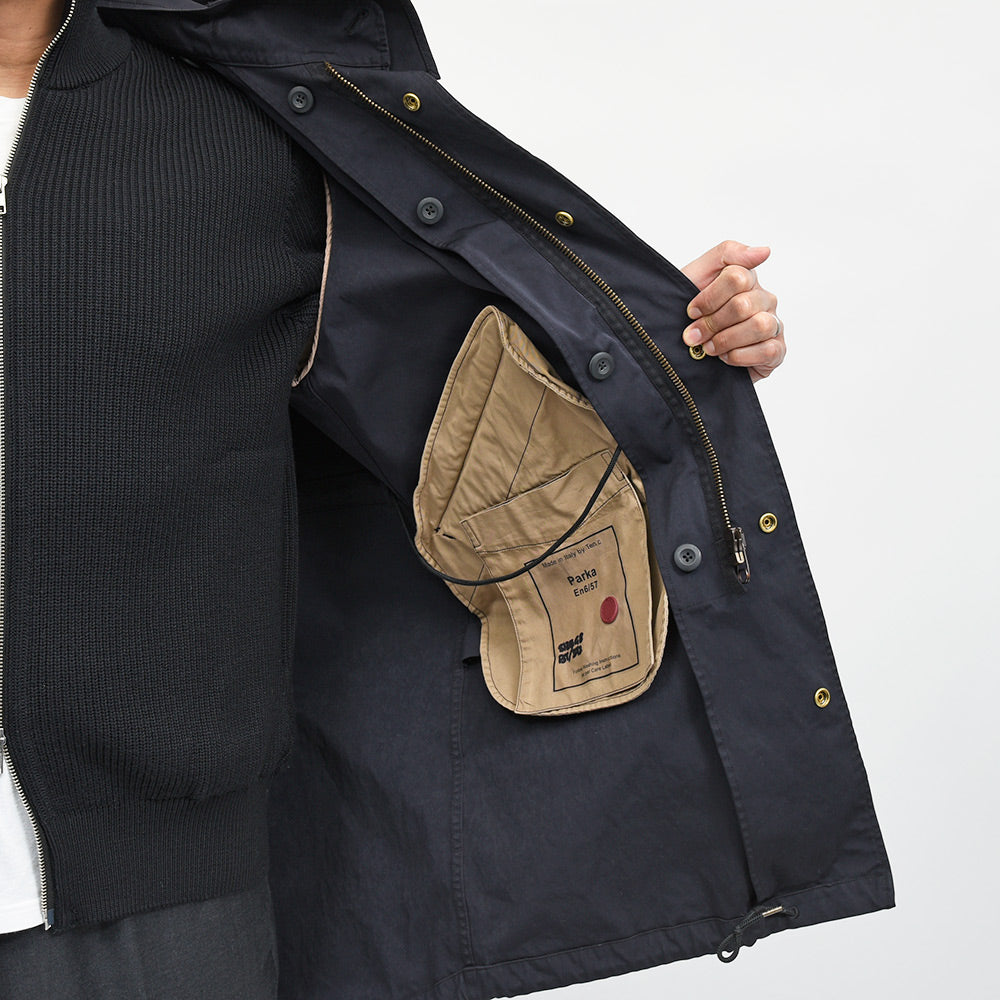 Ten c(テンシー) PARKA ポリエステル ナイロン モッズコート