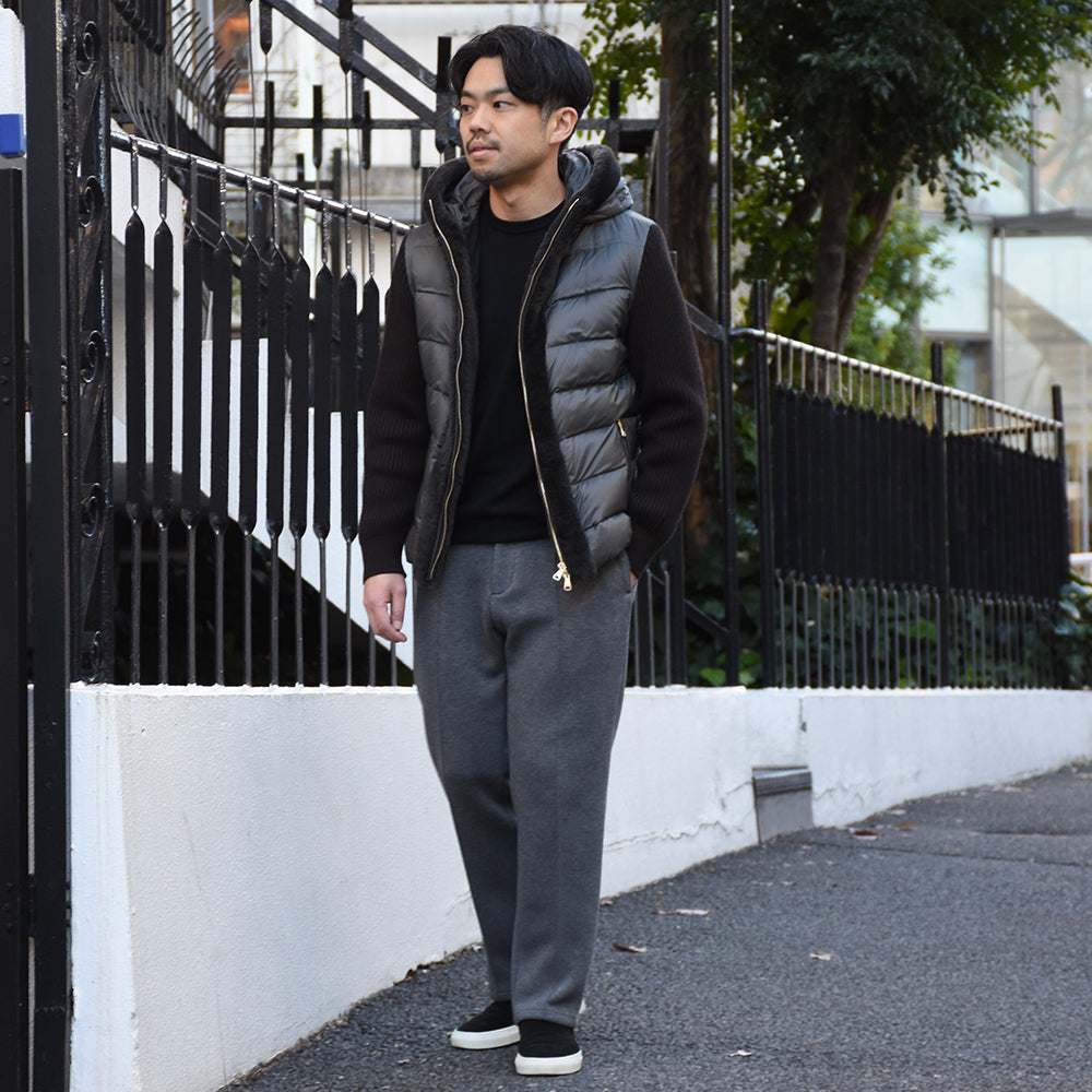 身長167cm・体重62kg/着用サイズ46