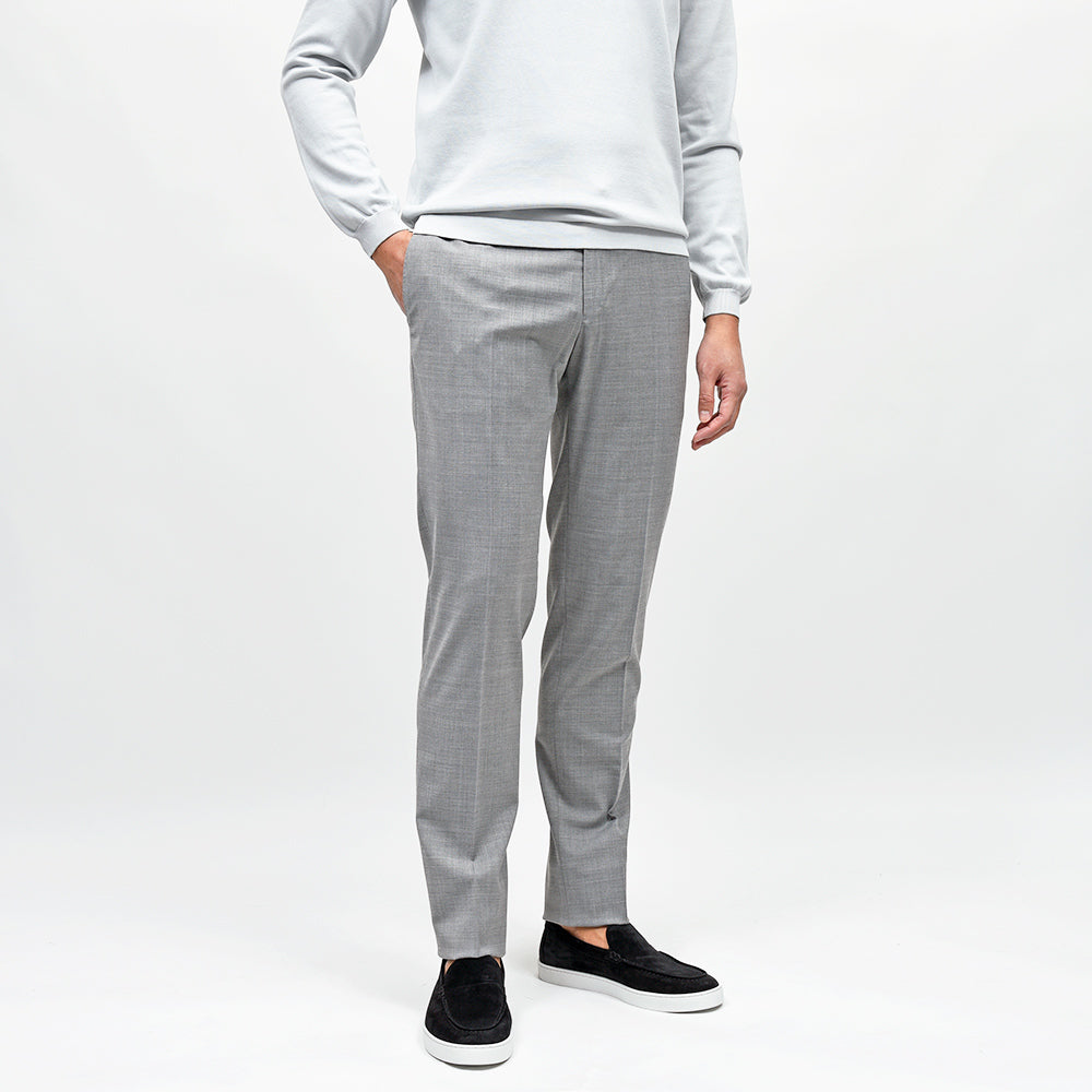 PT TORINO(ピーティートリノ) Travel ウォッシャブルテクノウール ストレッチ トロピカル ノープリーツドレスパンツ SUPERSLIM FIT/PO35