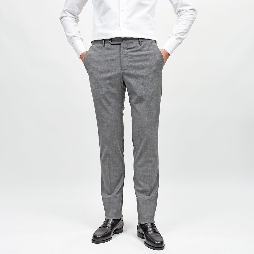 PT TORINO(ピーティートリノ) Travel ウォッシャブルテクノウール ストレッチ トロピカル ノープリーツドレスパンツ SUPERSLIM FIT/PO35