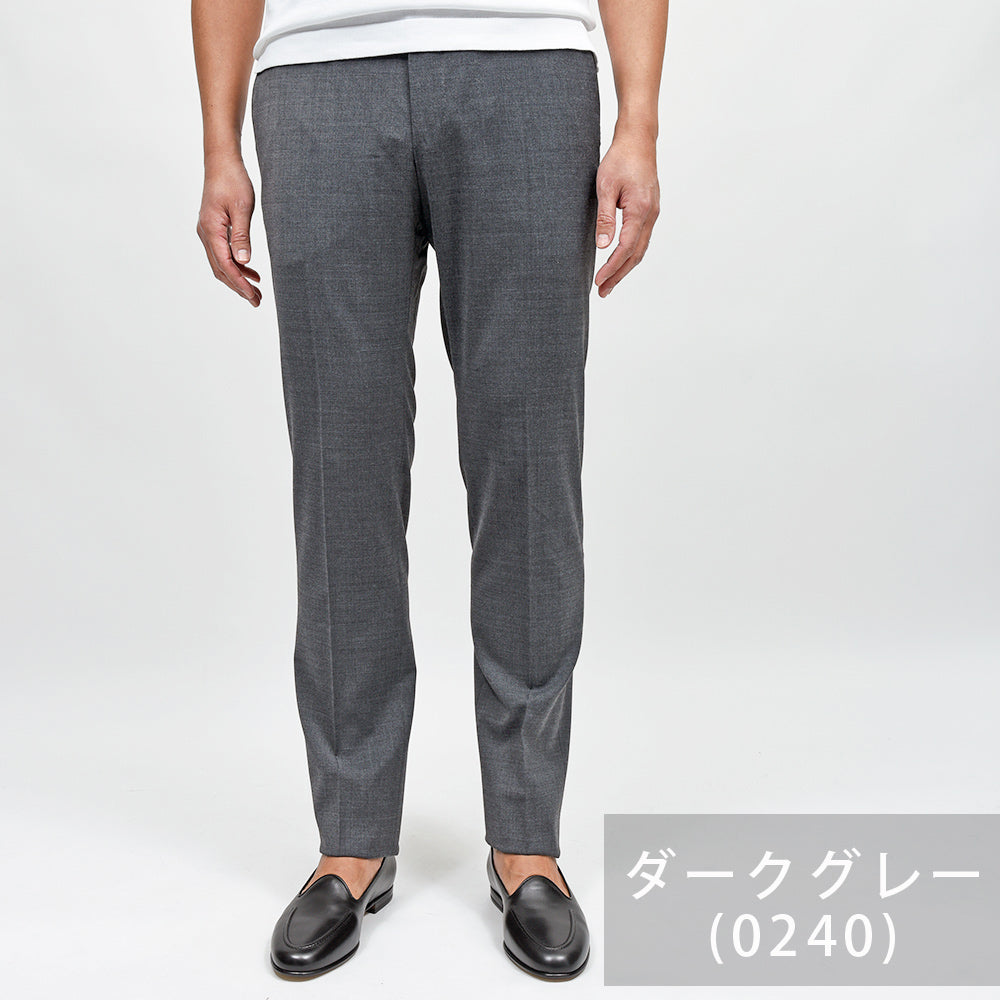 PT TORINO(ピーティートリノ) Travel ウォッシャブルテクノウール ストレッチ トロピカル ノープリーツドレスパンツ SUPERSLIM FIT/PO35