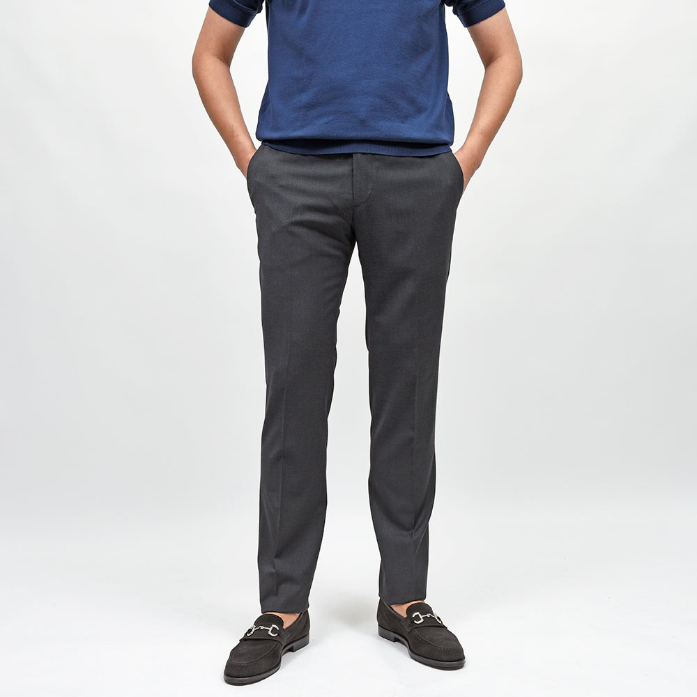 PT TORINO(ピーティートリノ) Travel ウォッシャブルテクノウール ストレッチ トロピカル ノープリーツドレスパンツ SUPERSLIM FIT/PO35