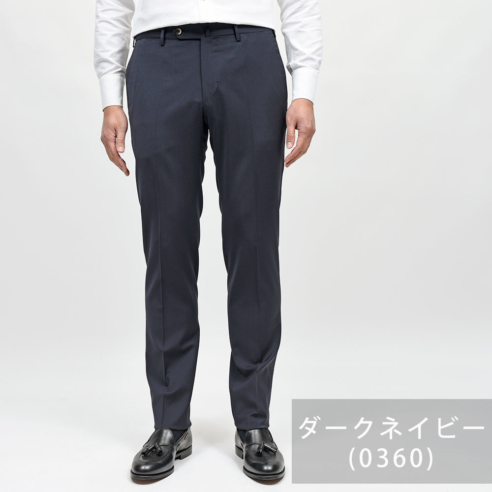 PT TORINO(ピーティートリノ) Travel ウォッシャブルテクノウール ストレッチ トロピカル ノープリーツドレスパンツ SUPERSLIM FIT/PO35
