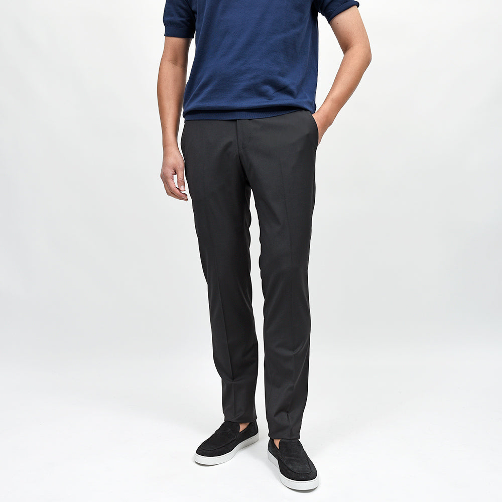 PT TORINO(ピーティートリノ) Travel ウォッシャブルテクノウール ストレッチ トロピカル ノープリーツドレスパンツ SUPERSLIM FIT/PO35