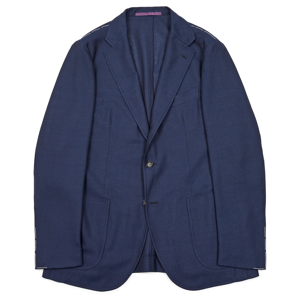 SIPARIO by STILE LATINO(シパーリオ バイ スティレ ラティーノ) GINZA ウール ホップサック シングルジャケット