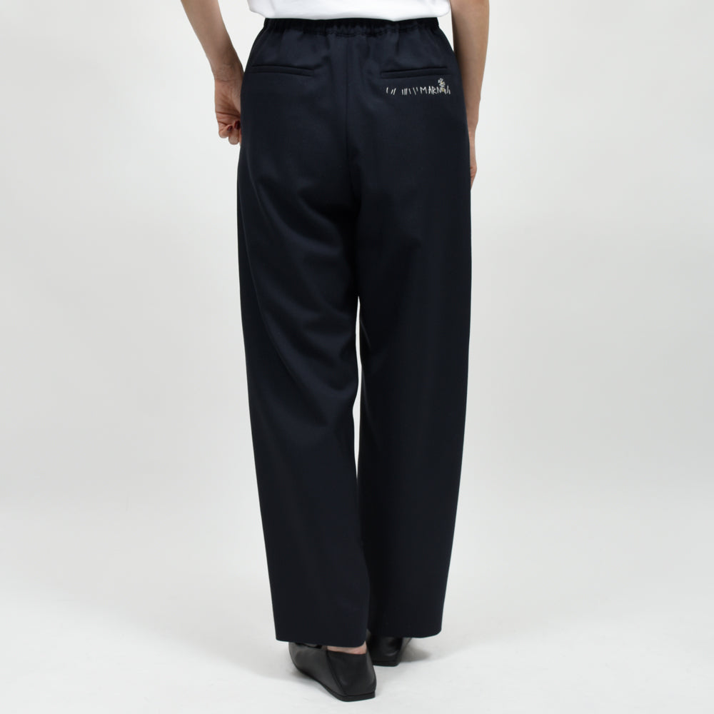 MARNI(マルニ)PAMA0482S3 UTW839 トロピカルウールロゴステッチパンツ