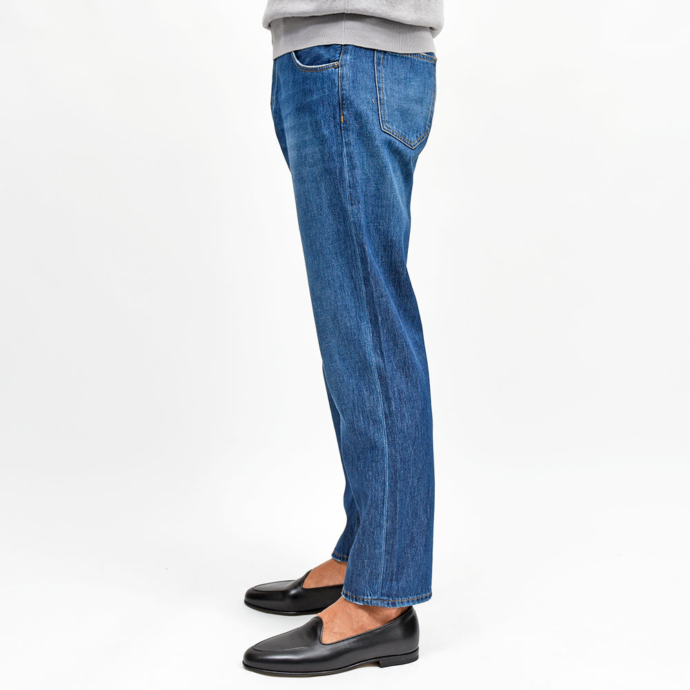 PT TORINO DENIM(ピーティートリノデニム) コットン ウォッシュド デニムパンツ REBEL/CARROT FIT/CA5610