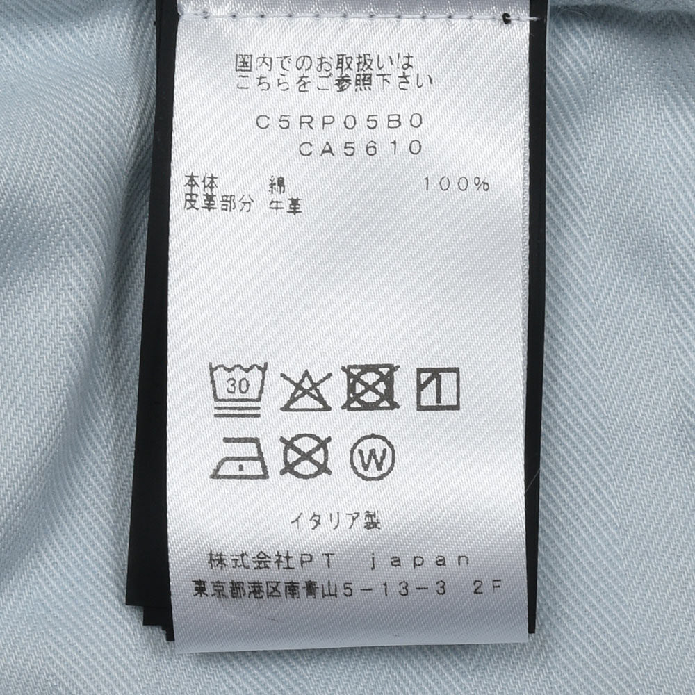 PT TORINO DENIM(ピーティートリノデニム) コットン ウォッシュド デニムパンツ REBEL/CARROT FIT/CA5610