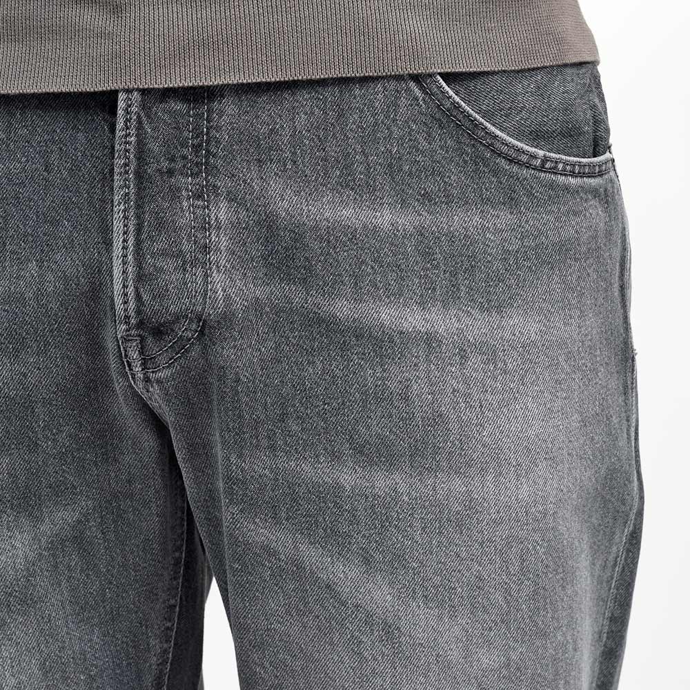 PT TORINO DENIM(ピーティートリノデニム) コットン ウォッシュド ブラックデニムパンツ REBEL/CARROT FIT/OA5640