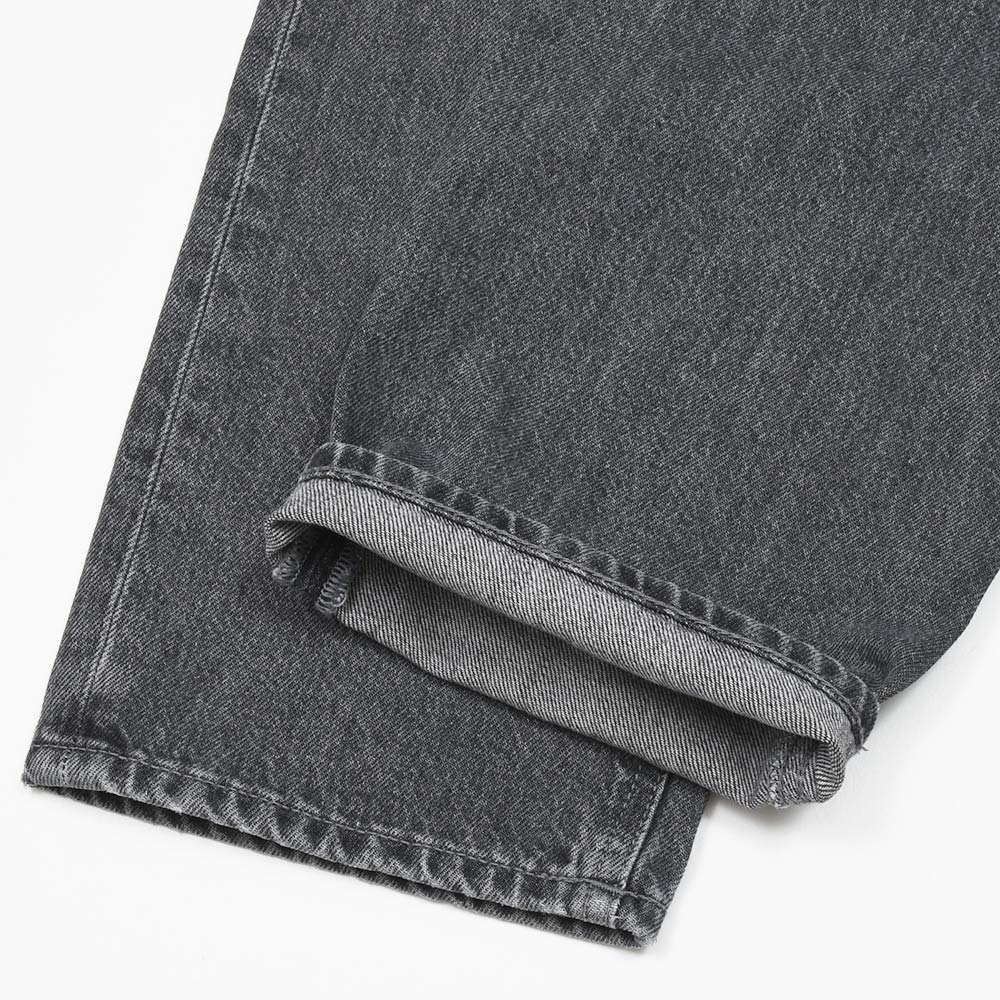 PT TORINO DENIM(ピーティートリノデニム) コットン ウォッシュド ブラックデニムパンツ REBEL/CARROT FIT/OA5640
