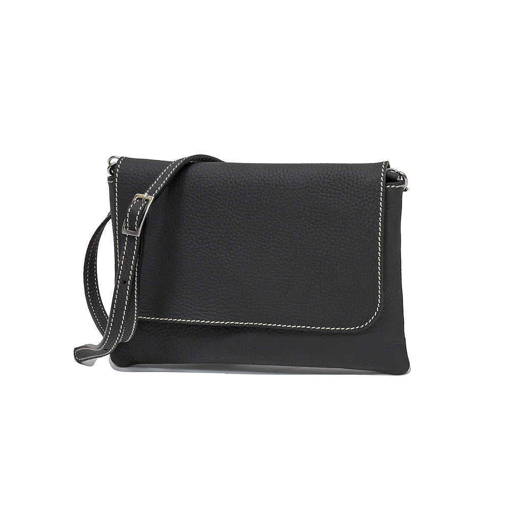 Charles et Charlus(シャルル エ シャルリュス) Colette S グレインレザー ショルダーバッグ
